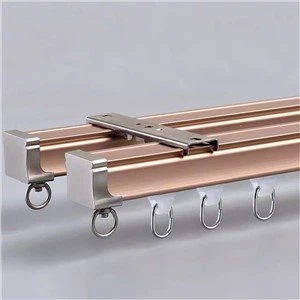 Alumīnija aizkaru sliežu sistēma