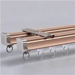 Alumīnija aizkaru sliežu sistēma