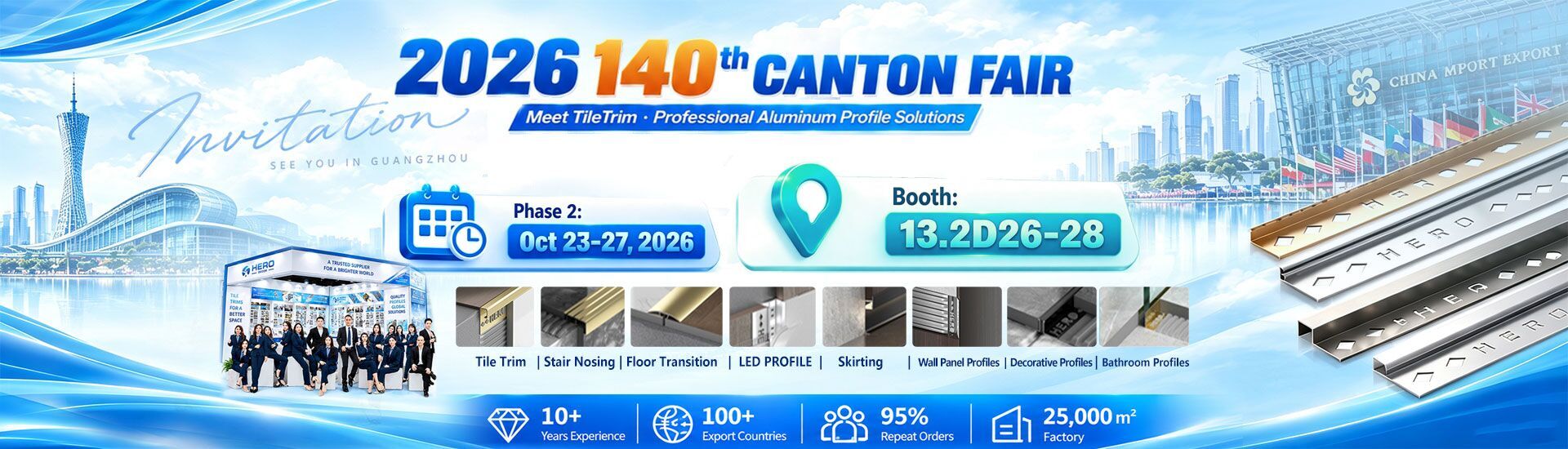 hero metal - aluminum extrution profile manufacturer