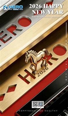 Nākotnes veidošana: HERO METAL sveic Jauno gadu mūsu globālajiem partneriem