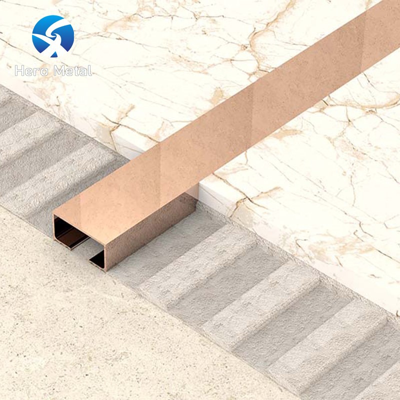 Aluminum tile edg trim Aluminum tile edg trim