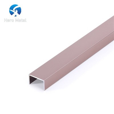 aluminum tile trim